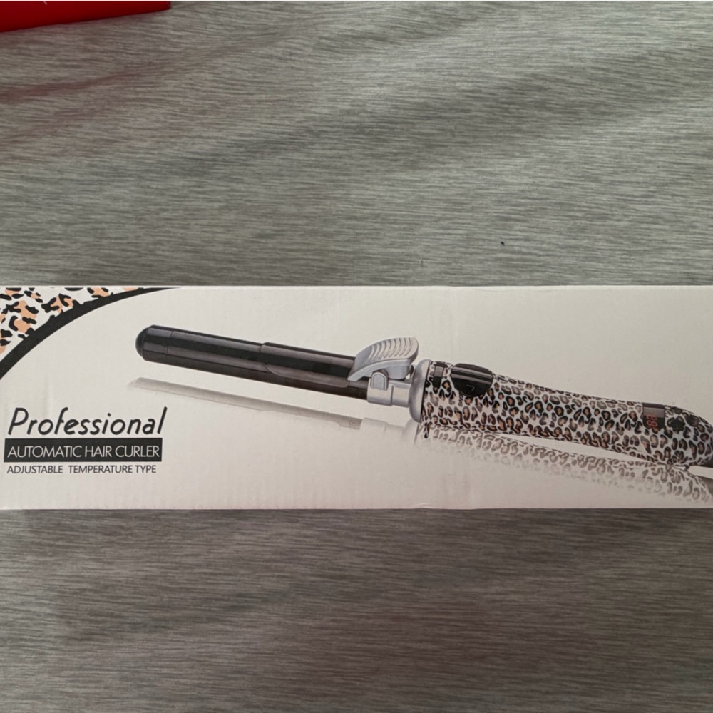 Pink & Purple Curling Iron – Ceramic Barrel – Hair Styling Tool